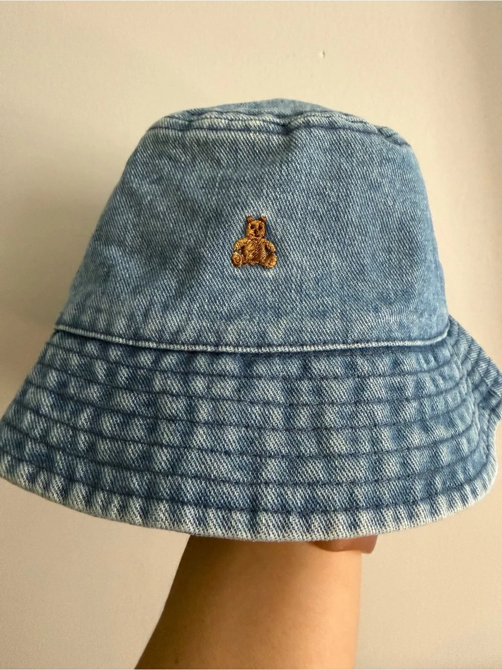 Baby Gap Denim Bucket Hat Unisex Size 6-12 Months Outdoor Vacation Beach Preppy